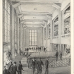 Transbay Terminal—Artist's Rendering of Main Foyer (1937)