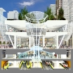 Cross Section View of the new Transbay Transit Center